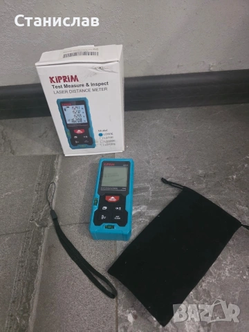 Професионален Лазерен Мерител Kiprim, снимка 2 - Други инструменти - 54214483
