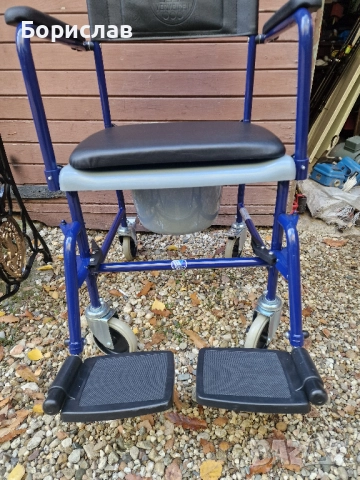 Комбиниран стол за баня и тоалетна, снимка 4 - Тоалетни столове - 52654561