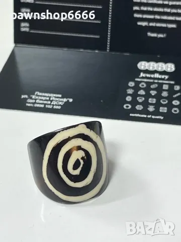 Костен пръстен – изящен и стилен аксесоар, снимка 5 - Пръстени - 48597817