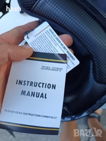 Комплект каска за мотокрос, размер S, снимка 7 - Спортна екипировка - 50828669