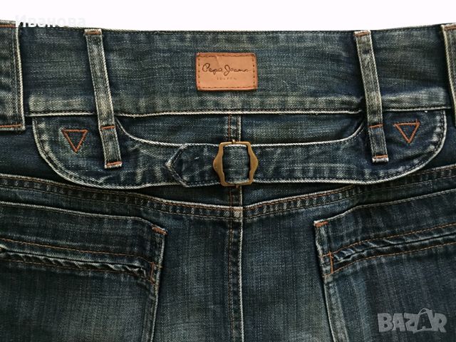 Pepe Jeans дънкова пола и G-Star raw тениска. Поличка, снимка 4 - Поли - 46007593