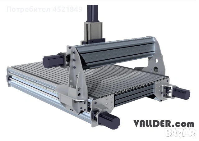 CNC-Y-Axis Алуминиев профил 215x126, снимка 3 - Други машини и части - 53762480