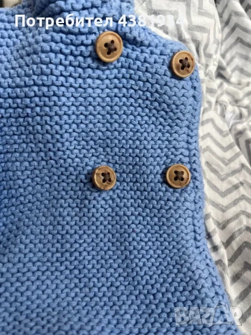 Бебешка жилетка, 3-6м, снимка 4 - Бебешки якета и елеци - 53268748