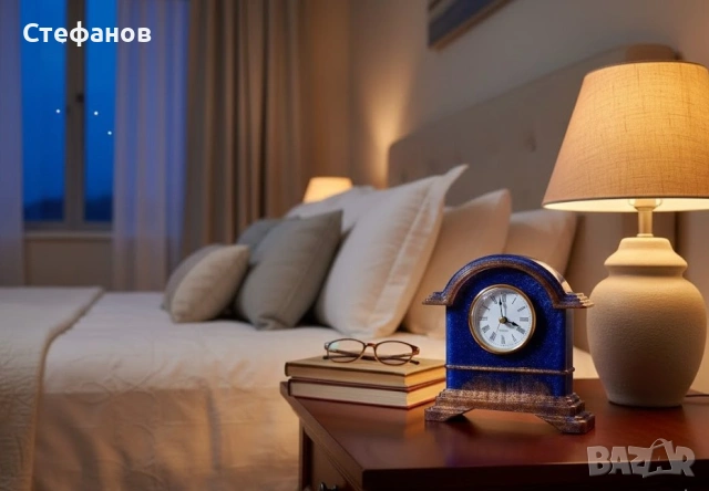 Настолен арт часовник, снимка 2 - Други стоки за дома - 53312094