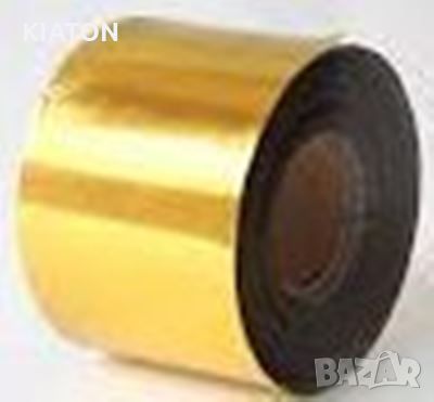 Термотрансферна лента Hot Stamp RESIN 30мм х 150м злато
