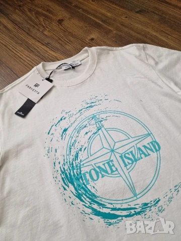 Страхотна мъжка тениска HUGO BOSS & STONE ISLAND размер S M L XL 2XL, снимка 5 - Тениски - 51120483