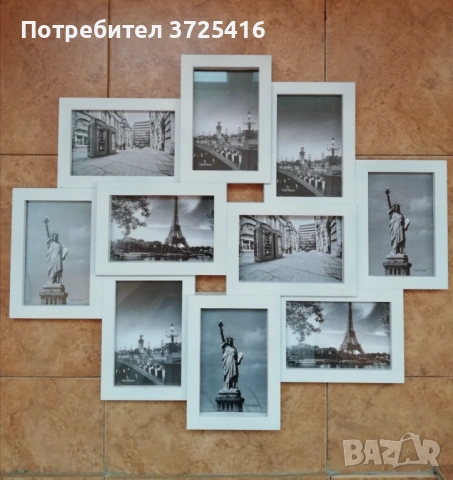 Рамка за снимки, нова 60/50 см, снимка 2 - Декорация за дома - 53608089