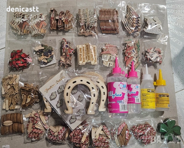 материали /мартеници /сувенири/ народни 