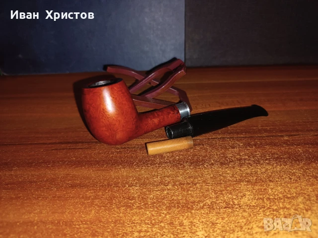 Лула от Олександр Антоненко - Билярд, красива, ръчно направена лула, като НОВА!!! , снимка 11 - Лули - 50496749