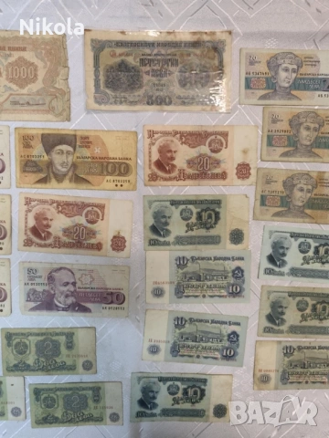 СТАРИ БЪЛГАРСКИ БАНКНОТИ, снимка 4 - Нумизматика и бонистика - 53122190