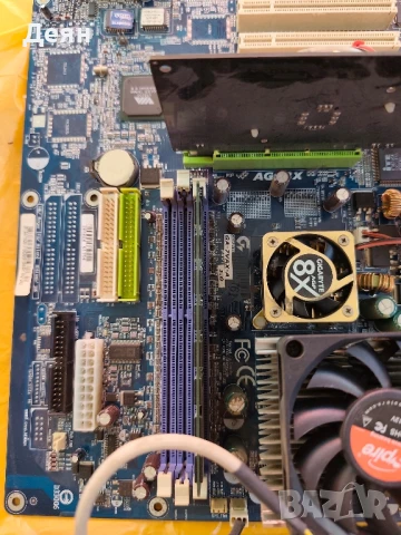 Retro combo дънна платка процесор рам видеокарта, снимка 6 - Дънни платки - 51156366