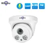 Hiseeu HC615-P-3.6 5MP 1920P POE IP Куполна Камера H.265 аудио ONVIF Motion Detect за PoE NVR iCSee , снимка 1