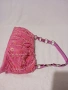 Розова чанта с паети, снимка 7