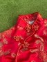 Традиционна китайска рокля Qipao (Ципао) / Сатен и бродерия / Размер S, снимка 2