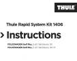 Багажник напречни греди THULE за VOLKSWAGEN Golf Plus Hatchback 2005-2014г, снимка 3