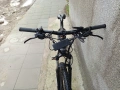 27.5 цола електрически алуминиев велосипед с 21 скорости усилени капли амортисьори предни като нов , снимка 4