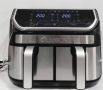 Двоен фритюрник с горещ въздух с тъч скрийн Lexical Airfryer LAF-3080, снимка 6