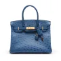 Limited Edition Hermes ostrich 30cm налична -реплика, снимка 1