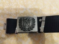Тактически черен полицейски колан, снимка 1