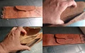 Уникален широк хайдушки кожен колан с паласки - силях, снимка 7