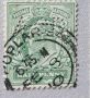 Пощенска марка, Великобритания, перфина, 1902 г.
