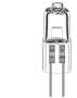 Халогенна ампула G4 12V - 10W, 20W, димируема, 2700К, халогенна крушка, снимка 3