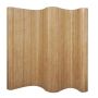 vidaXL Параван за стая, бамбук, цвят натурален, 250x165 см(SKU:241668