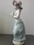 НАО ЛАДРО испанска порцеланова фигура на момиче с гълъб/NAO Lladro статуетка 24см, снимка 3