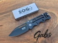 Сгъваем нож SOG Cash Card щипка за пари и карти EZ-4, снимка 2