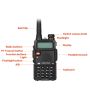 Радиостанция walkie talkie Baofeng UV5R 5W и 8W ВНОСИТЕЛ radiostation, снимка 3