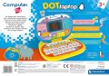 Детски DOT лаптоп Clementoni, интерактивна образователна играчка детски компютър, двуезичен, снимка 4