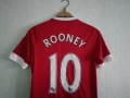 Manchester United Rooney Adidas оригинална тениска фланелка екип Рууни Манчестър Юнайтед , снимка 3