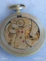 Стар джобен часовник МЪЛНИЯ СССР много красив рядък модел 48645, снимка 6