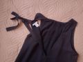 Черна ефирна рокля от H&M, снимка 5