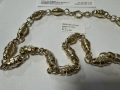Златен синджир 21.32гр.63см., снимка 8