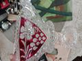 Винтидж германска кристална фруктиера , снимка 2
