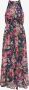 Дамска дълга лятна рокля с флорална апликация Dima JDY, 100% полиестер, XL, снимка 1 - Рокли - 45742634