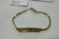 Златна Гривна 1.26гр 12см, снимка 4