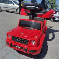 LORELLI кола за яздене с дръжка и сенник Mercedes-benz G350d червен, снимка 12 - Образователни игри - 45264047