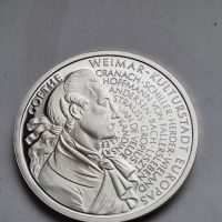 ГЕРМАНИЯ. 10 МАРКИ ОТ 1999 год. СРЕБЪРНА ПРУФ UNC 0.925, снимка 4 - Нумизматика и бонистика - 45807010