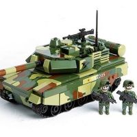 Конструктор Military Танк с фигурки, снимка 3 - Конструктори - 45450246