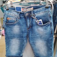 Мъжки къси дънкови панталони , снимка 1 - Дънки - 45718299
