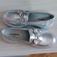 Сребристи дамски обувки, снимка 5 - Дамски ежедневни обувки - 45617739