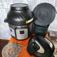 Instant Pot Duo Crisp - Мултикукър + Еър Фрайер 11 в 1 5,7 литра, снимка 13 - Мултикукъри - 45727592