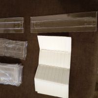 Vtopmart Комплект от 8 пластмасови разделители за чекмеджета, регулируеми (30,99-55,12 см), прозрачн, снимка 2 - Други стоки за дома - 45733122