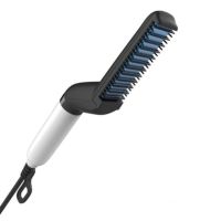 Електрическа четка с керамична плоча за изправяне на коса и брада, снимка 2 - Други - 45454923