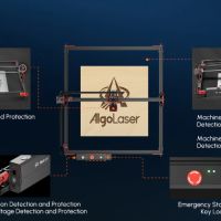 Машина за лазерно гравиране - AlgoLaser DIY KIT 10W Diode Laser Engraver, снимка 14 - Други машини и части - 45718058