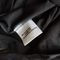 Черно релефно поло Corso Italia, снимка 6 - Блузи с дълъг ръкав и пуловери - 44956083