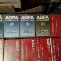 Аудио касети (аудиокасети) AGFA FERROCOLOR-10 бр. , снимка 1 - Аудио касети - 45008345