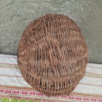 Стара плетена кошница., снимка 10 - Антикварни и старинни предмети - 45783384